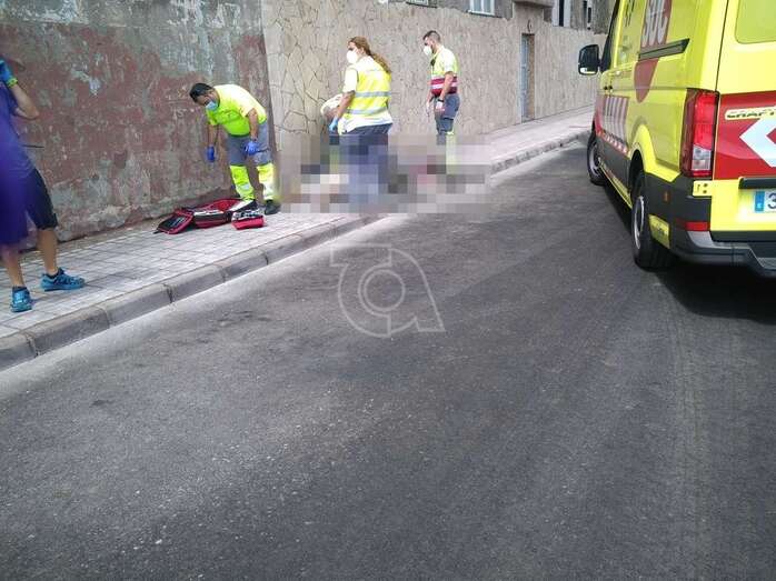 El triste suceso ocurrió en la calle de Narciso, en La Garita/TA.